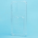 Чехол-накладка с картхолдером - SC276 для Samsung Galaxy A54 (transparent)  — фото 1