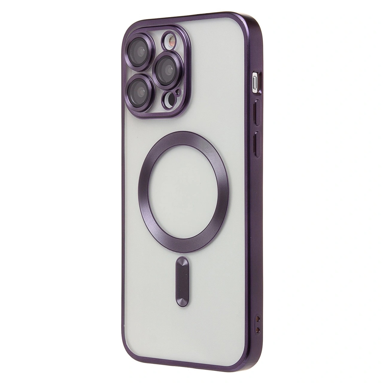 Чехол-накладка - SM027 SafeMag для Apple iPhone 14 Pro Max (dark violet) 