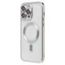 Чехол-накладка - SM027 SafeMag для Apple iPhone 14 Pro Max (silver)  — фото 1