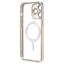Чехол-накладка - SM027 SafeMag для Apple iPhone 14 Pro Max (silver)  — фото 2