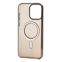 Чехол-накладка - Clear Case SafeMag для Apple iPhone 15 Pro Max (transparent black)  — фото 2