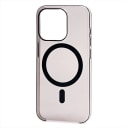 Чехол-накладка - Clear Case SafeMag для Apple iPhone 15 Pro (transparent black)  — фото 1