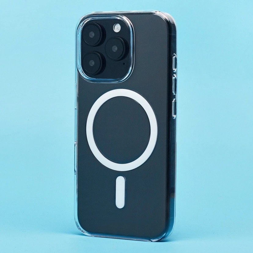 Чехол-накладка - Clear Case SafeMag для Apple iPhone 16 Pro (transparent) 