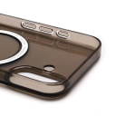 Чехол-накладка - Clear Case SafeMag для Apple iPhone 16 (transparent black)  — фото 2