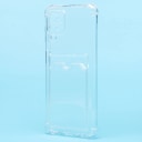Чехол-накладка с картхолдером - SC278 для Samsung Galaxy A22 4G/M22 (transparent)  — фото 1