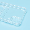 Чехол-накладка с картхолдером - SC278 для Samsung Galaxy A22 4G/M22 (transparent)  — фото 2