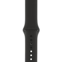 Ремешок на кнопке - Sport Band для Apple Watch 42/44/45/46/49 мм (S) (black)  — фото 1