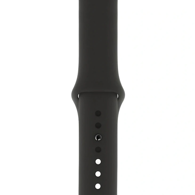 Ремешок на кнопке - Sport Band для Apple Watch 42/44/45/46/49 мм (S) (black) 