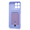 Чехол-накладка с картхолдером - SC304 для Honor X7c (light violet)  — фото 2