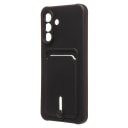Чехол-накладка с картхолдером - SC304 для Samsung Galaxy A26 (black)  — фото 1