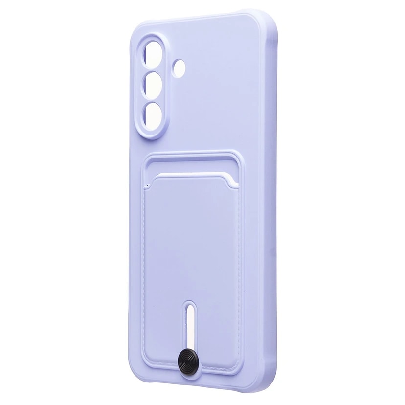 Чехол-накладка с картхолдером - SC304 для Samsung Galaxy A26 (light violet) 