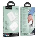 Внешний аккумулятор 10000mAh SafeMag - Hoco J117A Esteem 20W PD+QC3.0 (Type-C) (white)  — фото 2