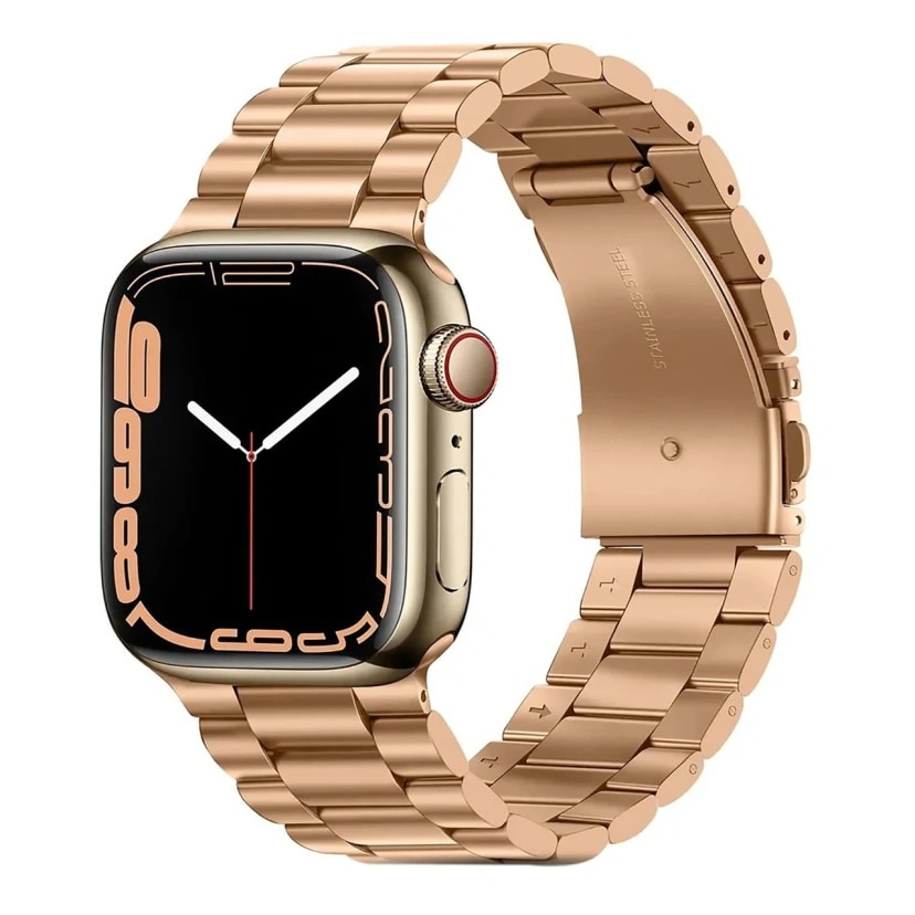 Ремешок на застёжке - ApW36 для Apple Watch 38/40/41 мм (rose gold) 
