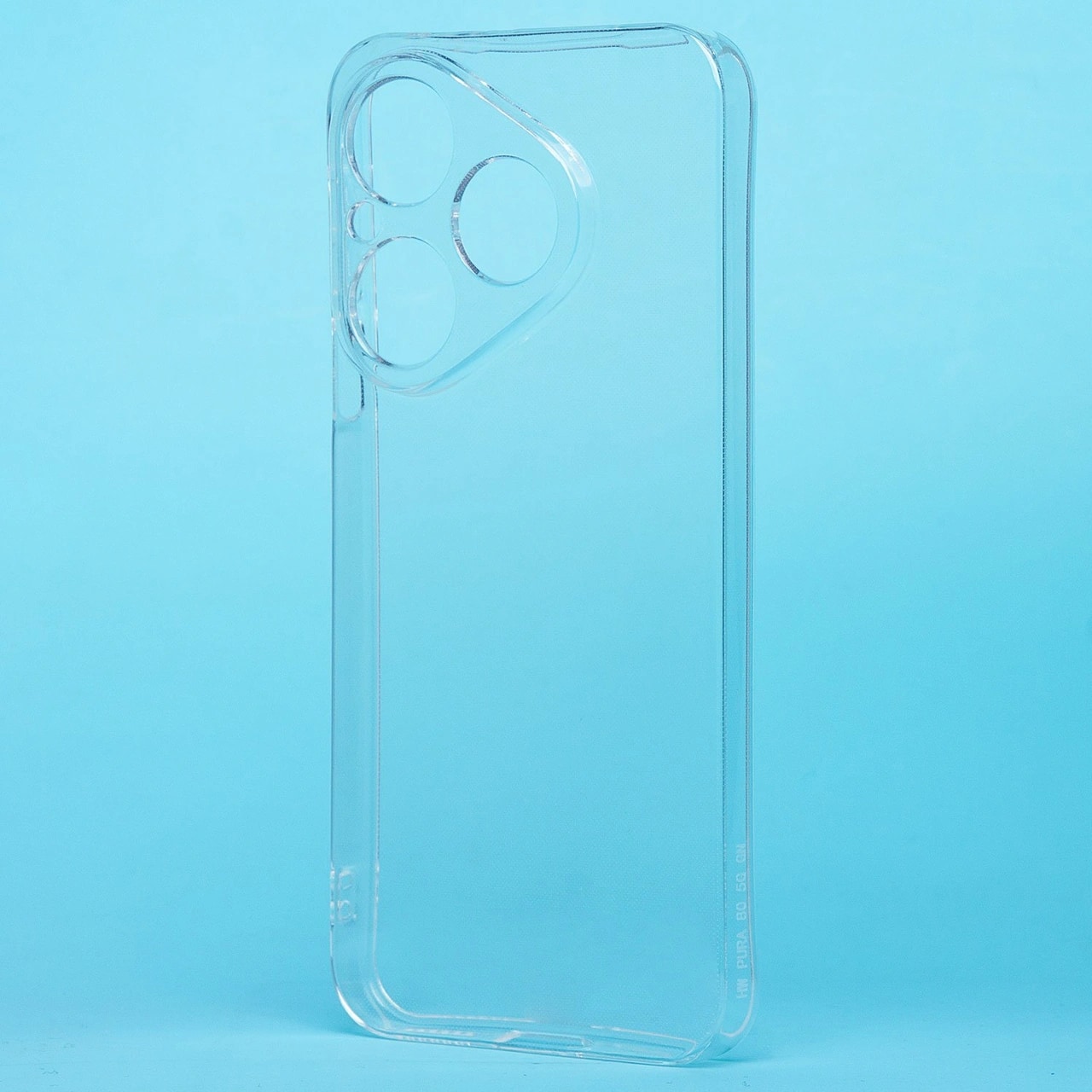 Чехол-накладка с картхолдером - SC276 для Huawei Pura 80 (transparent) 