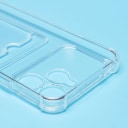 Чехол-накладка с картхолдером - SC276 для Tecno Spark 40 (transparent)  — фото 2
