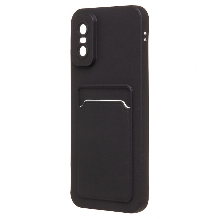 Чехол-накладка с картхолдером - SC337 для Infinix GT 30 Pro (black) 