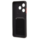 Чехол-накладка с картхолдером - SC337 для Infinix Smart 10 HD (black)  — фото 2