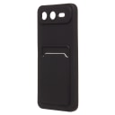 Чехол-накладка с картхолдером - SC337 для Infinix Smart 10 Plus (black)  — фото 1
