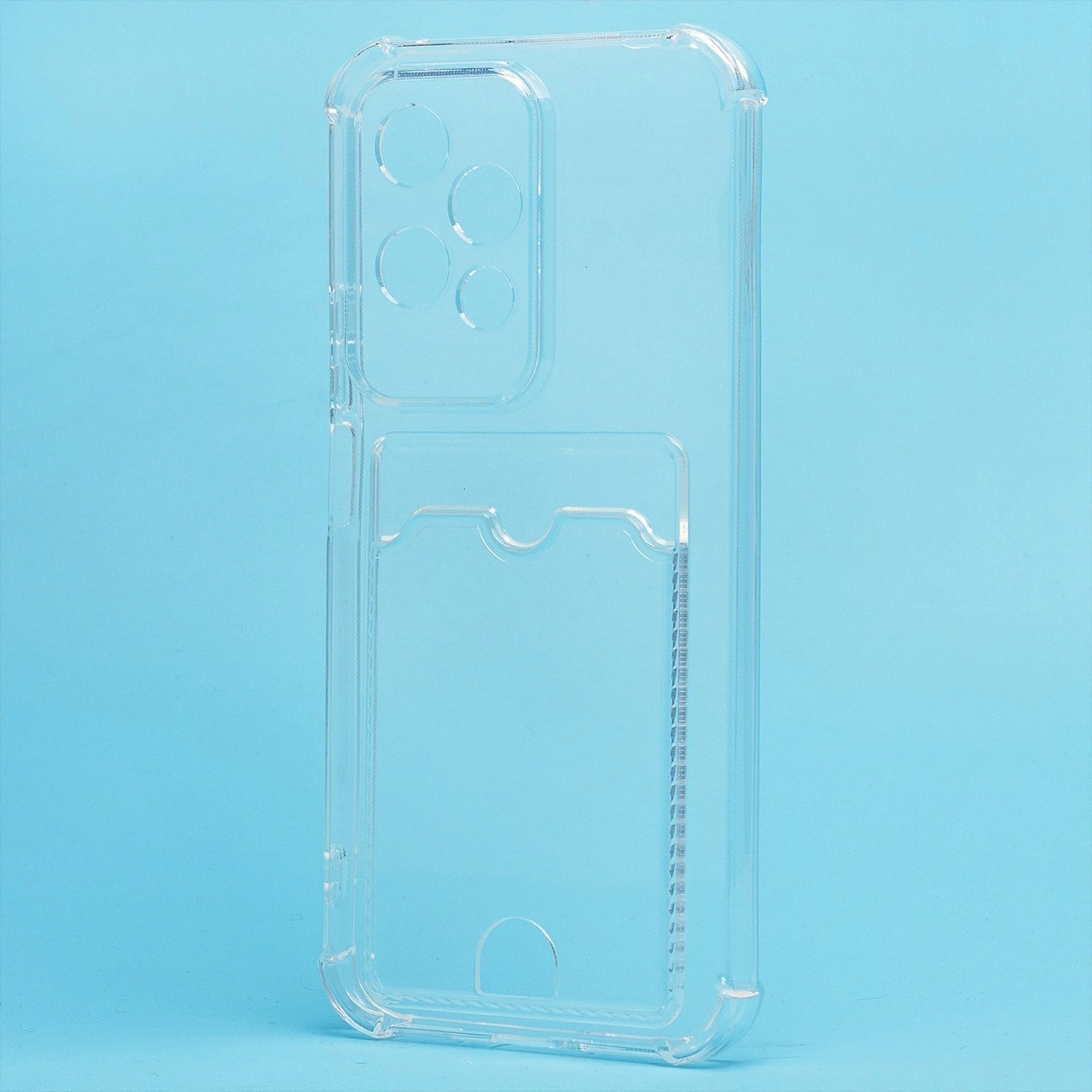 Чехол-накладка с картхолдером - SC276 для Honor 200 lite (transparent) 