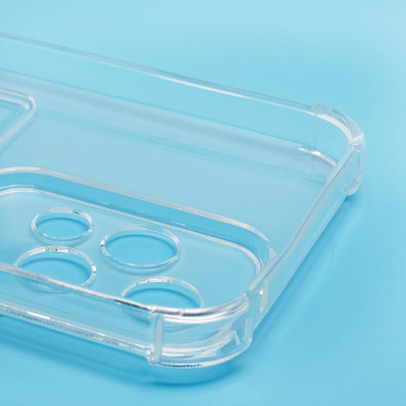 Чехол-накладка с картхолдером - SC276 для Honor 200 lite (transparent)  — фото 2