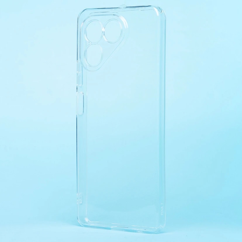 Чехол-накладка - Ультратонкий для Tecno Pova 7 Neo/Pova 7 4G (transparent) 