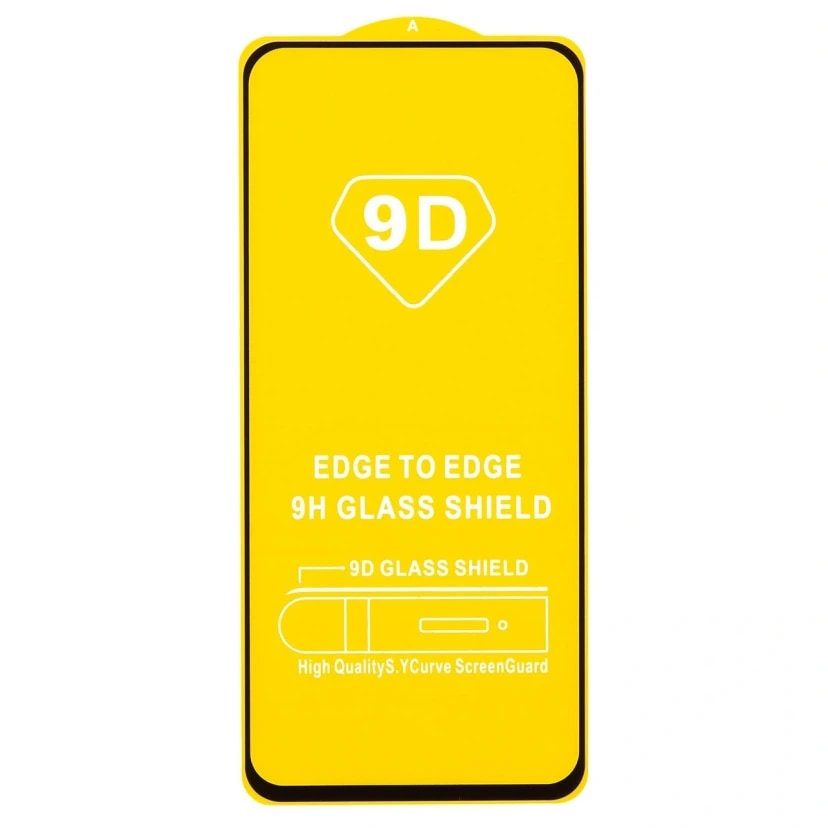 Защитное стекло - Full Glue 2.5D для Tecno Pova 7 Pro 5G (black) 