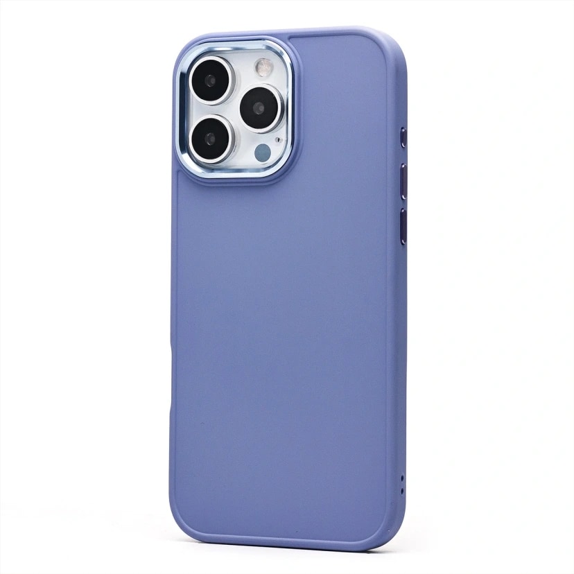 Чехол-накладка - SC311 для Apple iPhone 16 Pro Max (light violet) 