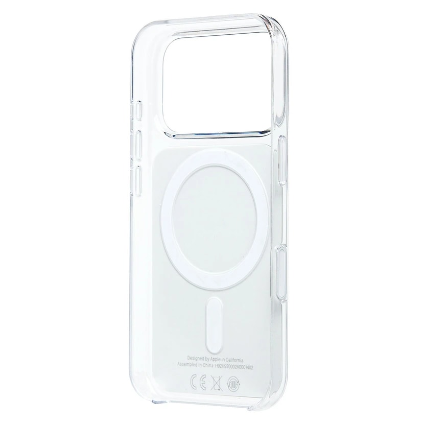 Чехол-накладка - Clear Case SafeMag для Apple iPhone 17 Pro/18 Pro (transparent/white)  — фото 2