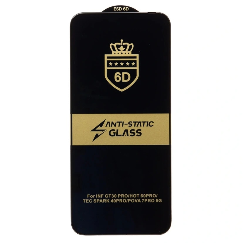 Защитное стекло - Activ 3D для Tecno Spark 40 Pro (black) 