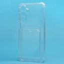 Чехол-накладка с картхолдером - SC276 для Samsung Galaxy A16 (transparent)  — фото 1
