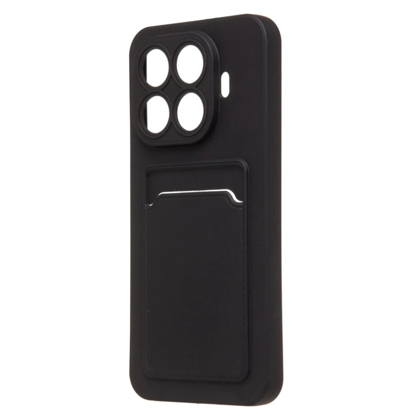 Чехол-накладка с картхолдером - SC337 для Xiaomi 15T Pro (black) 