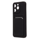 Чехол-накладка с картхолдером - SC337 для Xiaomi 15T (black)  — фото 1