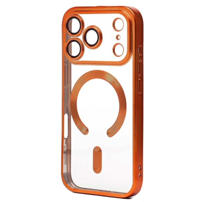 Чехол-накладка - SM027 SafeMag для Apple iPhone 17 Pro/18 Pro (cosmic orange) 