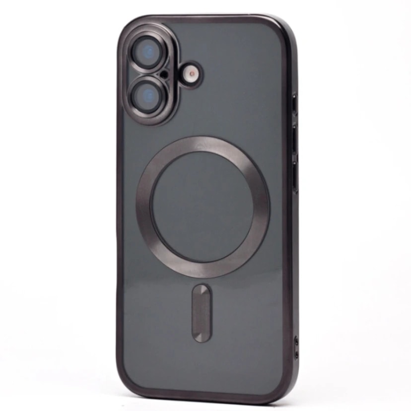 Чехол-накладка - SM027 SafeMag для Apple iPhone 17 (black) 