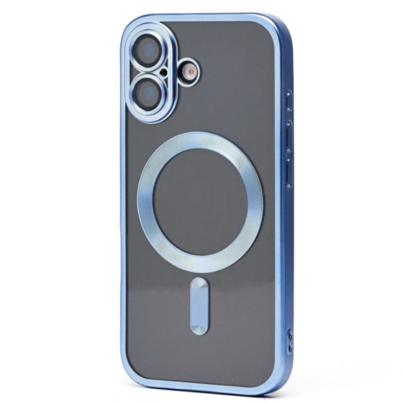 Чехол-накладка - SM027 SafeMag для Apple iPhone 17 (mist blue) 