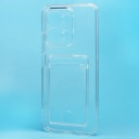 Чехол-накладка с картхолдером - SC276 для Redmi 15C/Poco C85 (transparent)  — фото 1