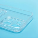 Чехол-накладка с картхолдером - SC276 для Redmi 15C/Poco C85 (transparent)  — фото 2