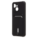 Чехол-накладка с картхолдером - SC304 для Tecno Spark 40C (black)  — фото 1