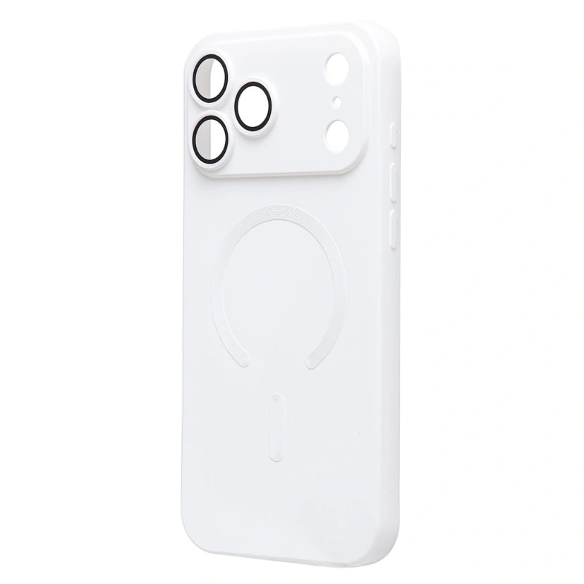 Чехол-накладка - SM020 Matte SafeMag для Apple iPhone 17 Pro Max/18 Pro Max (white) 