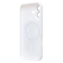 Чехол-накладка - SM020 Matte SafeMag для Apple iPhone 17 (white)  — фото 2