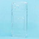 Чехол-накладка с картхолдером - SC276 для Apple iPhone 17 Pro Max/18 Pro Max (transparent)  — фото 1