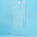 Чехол-накладка с картхолдером - SC276 для Honor X7d 4G (transparent)  — фото 1