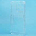 Чехол-накладка с картхолдером - SC276 для Honor X7d 4G (transparent)  — фото 2