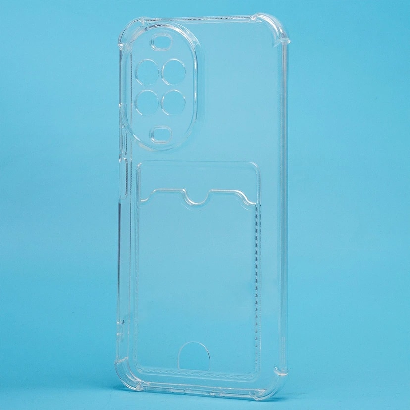 Чехол-накладка с картхолдером - SC276 для Huawei Nova 14 (transparent) 