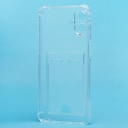 Чехол-накладка с картхолдером - SC276 для Samsung Galaxy A07 (transparent)  — фото 2