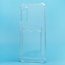 Чехол-накладка с картхолдером - SC276 для Samsung Galaxy A17 (transparent)  — фото 1