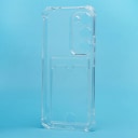 Чехол-накладка с картхолдером - SC276 для Tecno Spark 40 Pro+ (transparent)  — фото 2