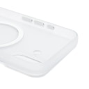 Чехол-накладка - SM038 SafeMag для Apple iPhone 17 (white/matte transparent)  — фото 2