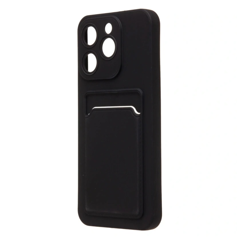 Чехол-накладка с картхолдером - SC337 для Realme 15T (black) 