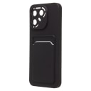 Чехол-накладка с картхолдером - SC337 для Tecno Pova 7 Pro 5G (black)  — фото 1